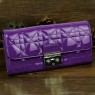 Dior Flap Wallet 9002 Purple