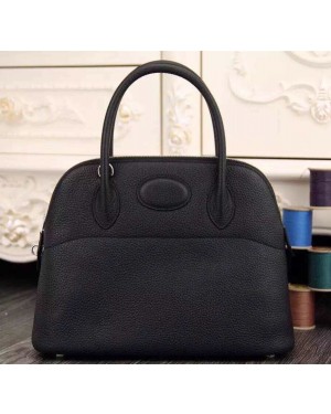 Hermes Bolide 31cm Togo Leather Black Bag